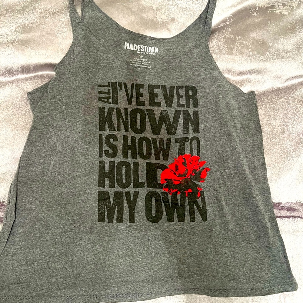 Hadestown Broadway Show Tank M